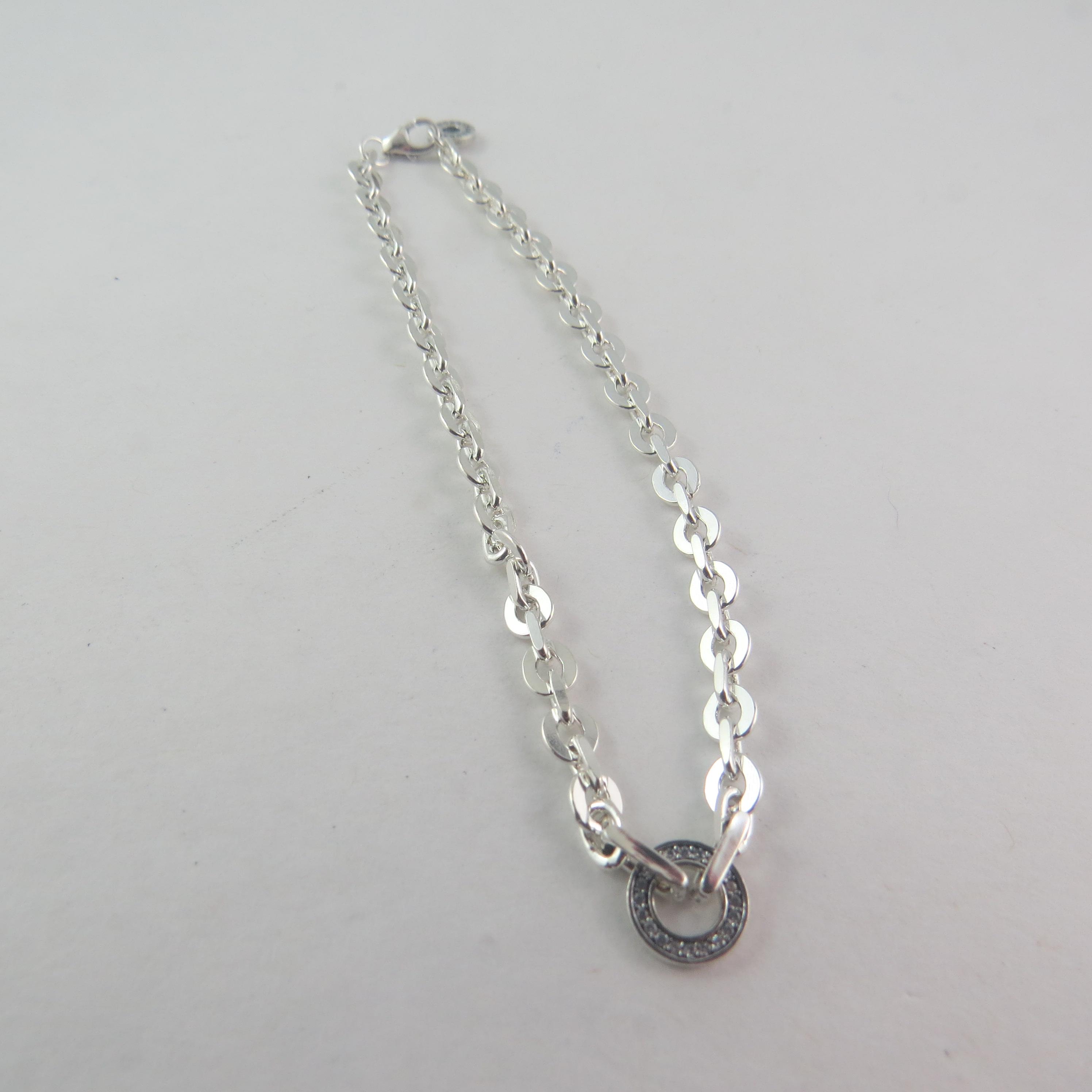 ★関税込★Hyeres lor★Name Silver Bold chain Bracele.t★ ☆BTS 着用☆送料・関税込☆Hyeres lor☆Silver Chain Bracelet
