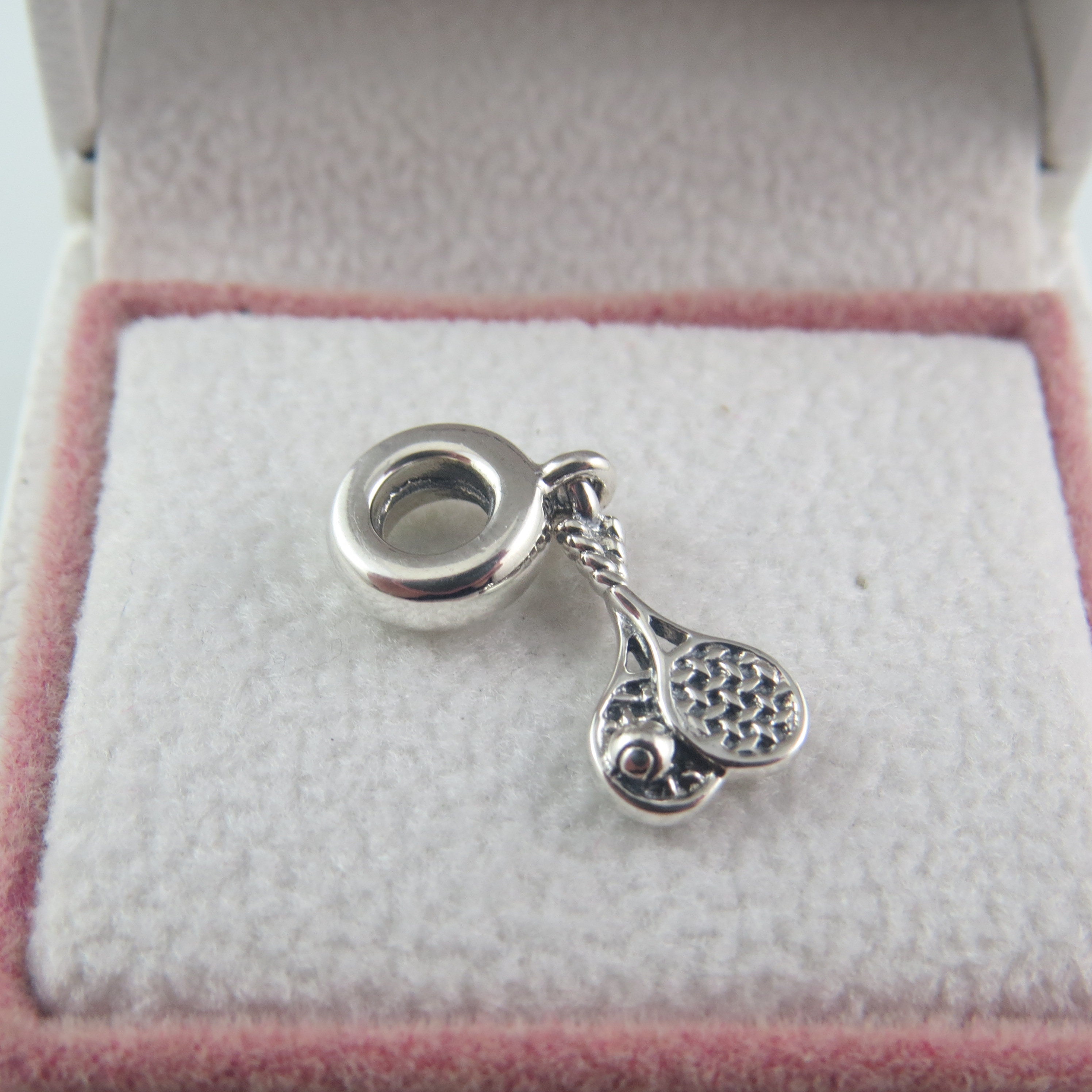 Pandora Tennis Racket Dangle Charm - Etsy UK