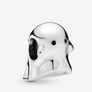 Pandora Ghost Charm Boo Ghost Charm Boo the Ghost Charm Halloween Charm Gifts for Her Birthday Gift Holiday European Bracelet Charm (H24)