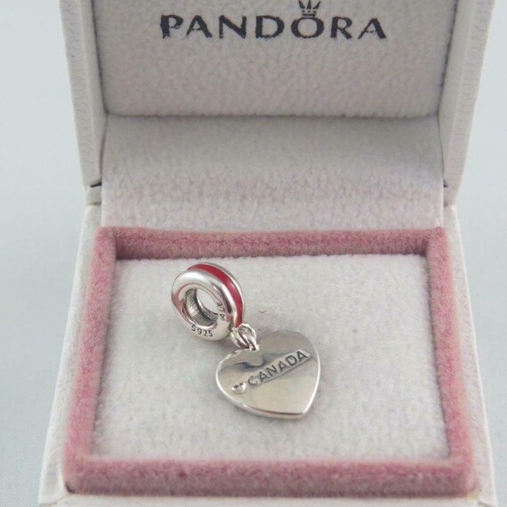 新品パンドラプレスレットお花ハート本物