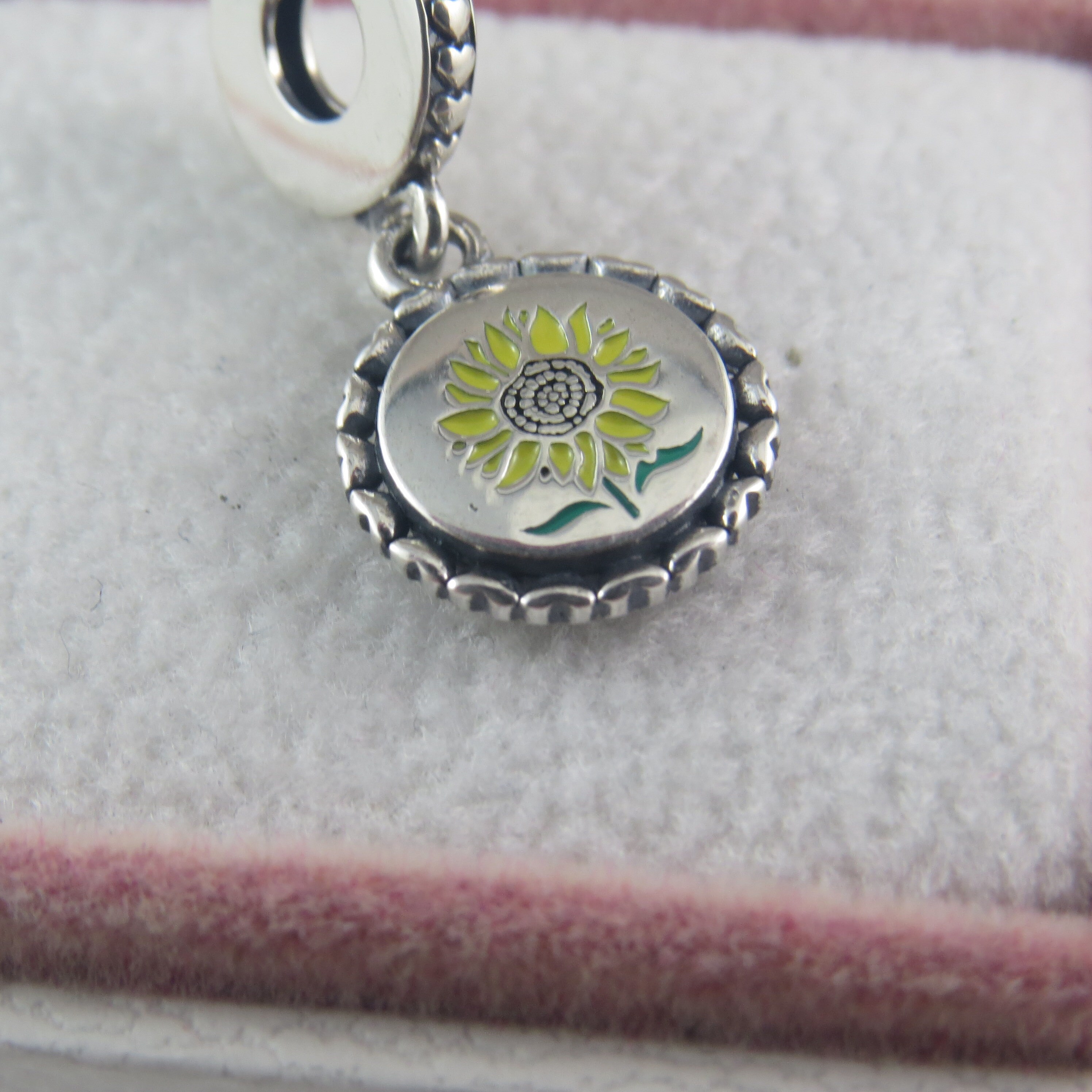 Pandora Exclusive Sunflower Love For All Dangle Charm G10 Etsy