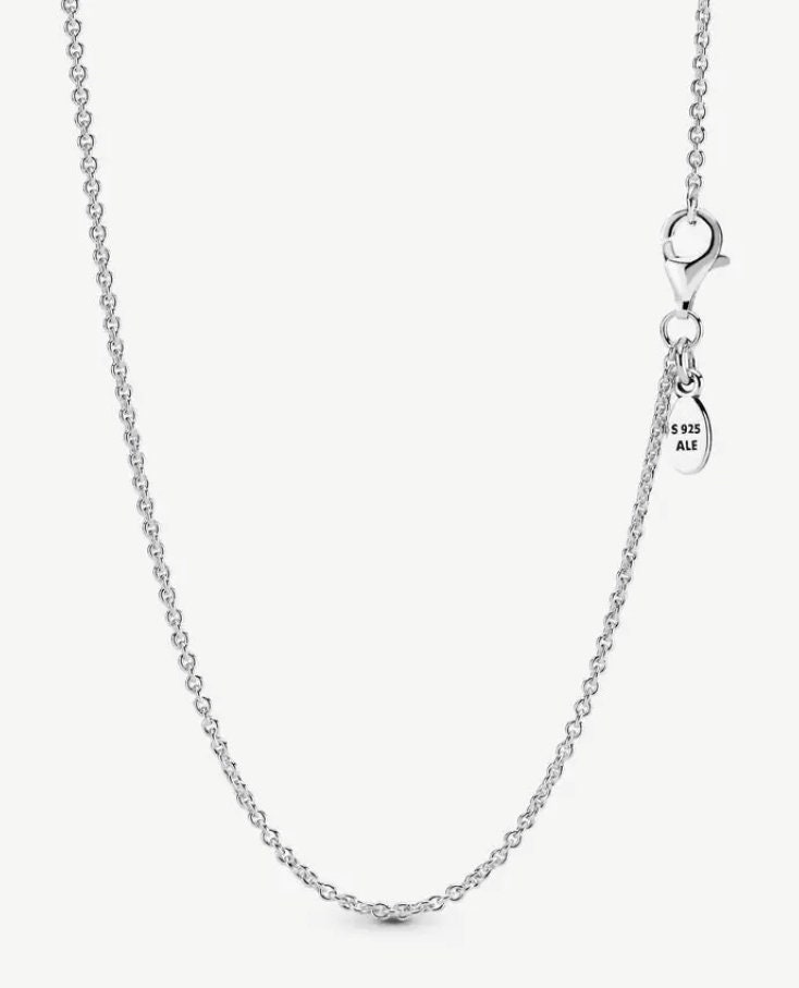 Classic Cable Chain Necklace 70cm/s925 Ale Sterling