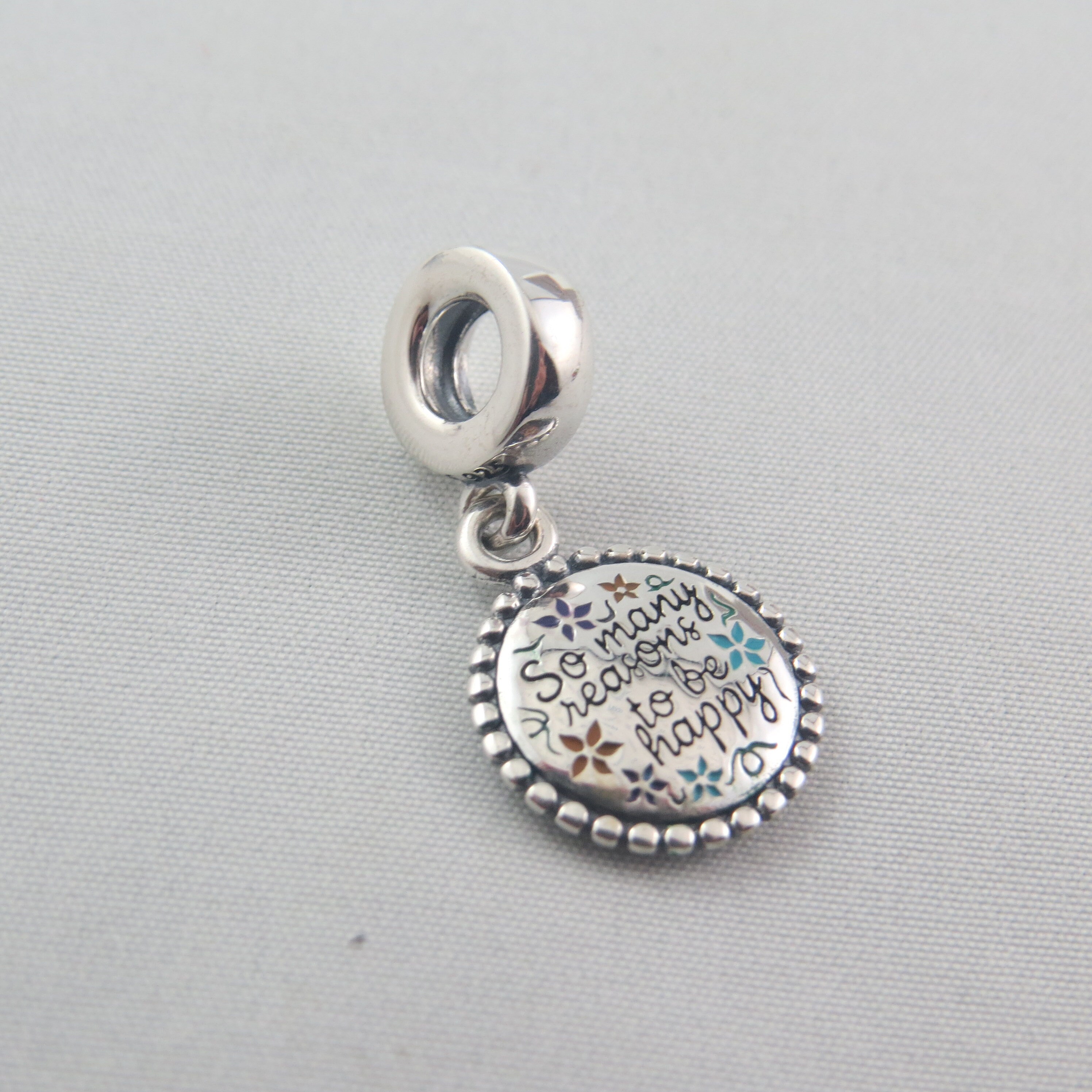 Be happy charm on sale pandora