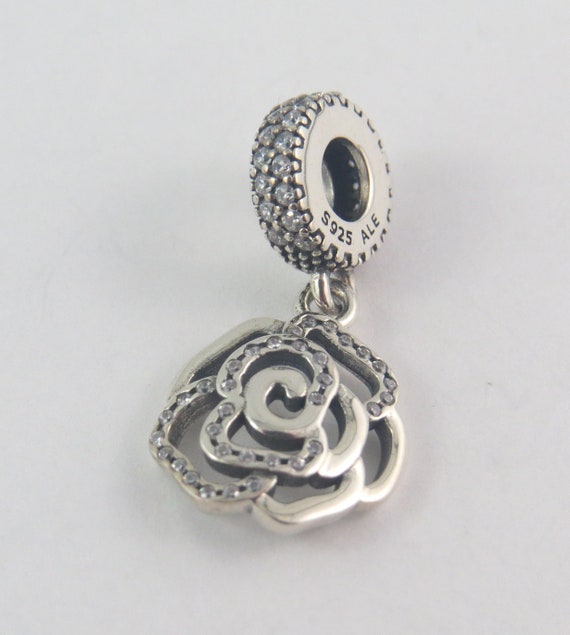 Pandora shimmering rose charm sale