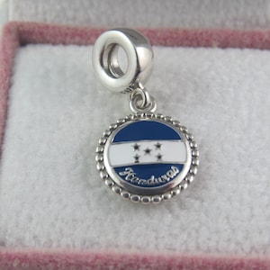 Pandora Honduras Charm Travel Charm Travel Themed Charm European Bracelet Charm (T15)