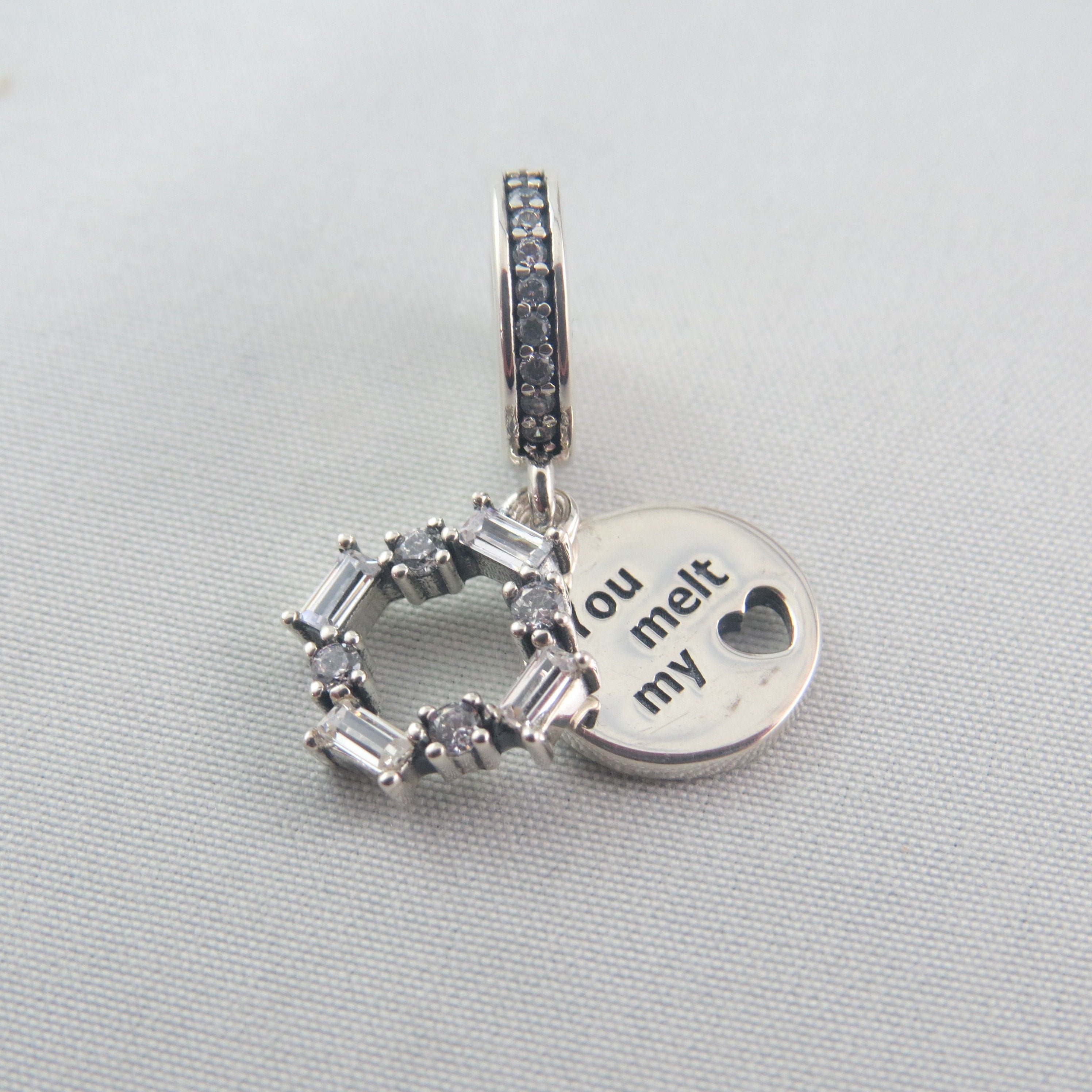 You melt shop my heart charm