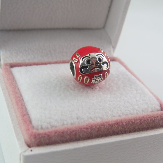 アクセサリー Red Daruma Doll Charm Red Daruma Doll Charm