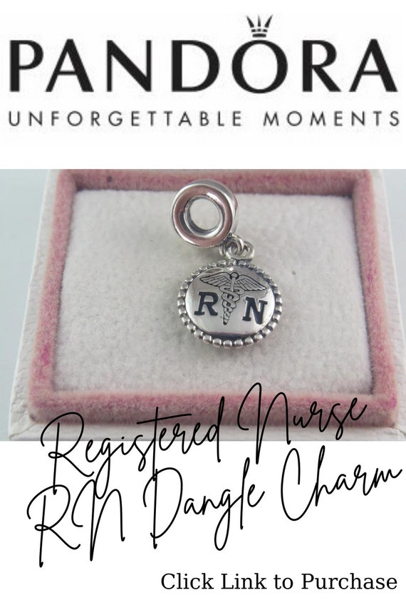 Pandora registered 2024 nurse charm