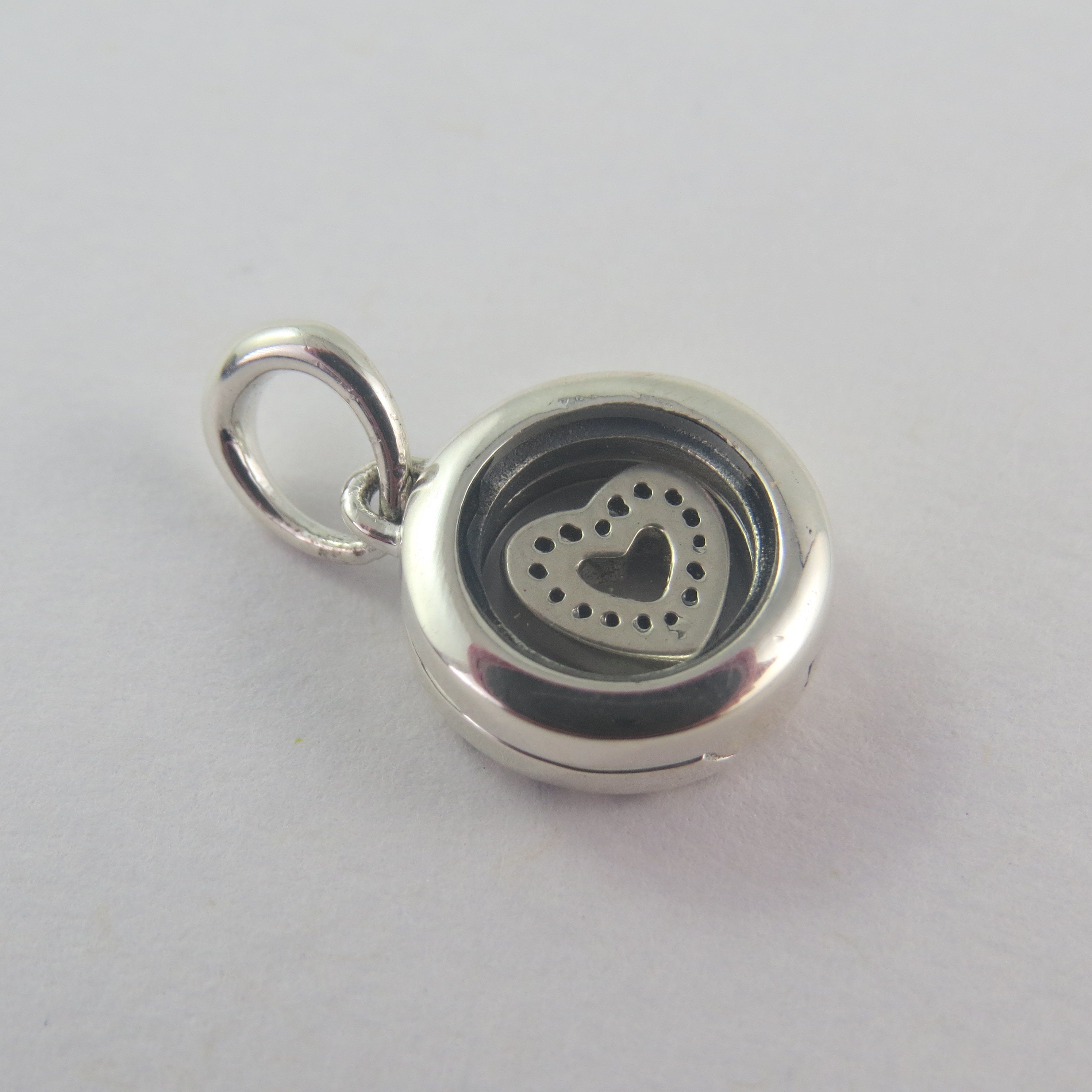 Floating Locket Pendant Charm/s925 Ale 