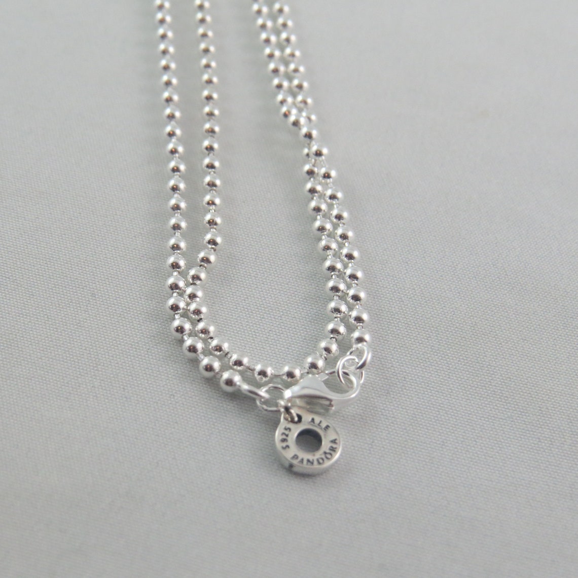 Pandora Polished Ball Chain Necklace 60cm | Etsy