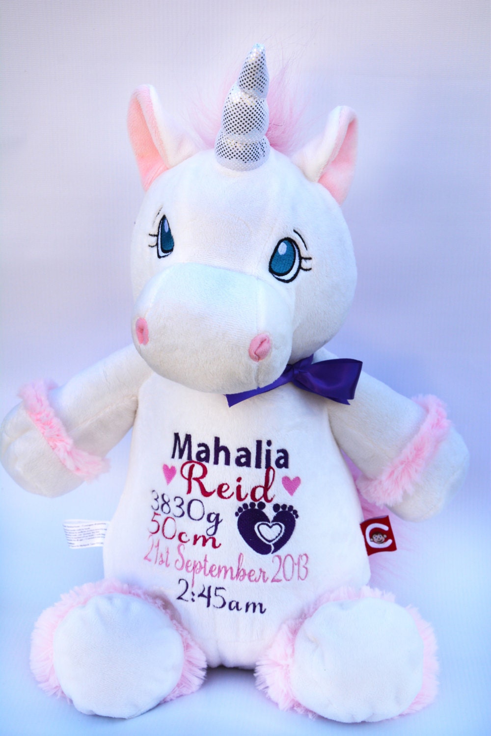 cute unicorn teddy bear