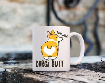 corgi mug etsy
