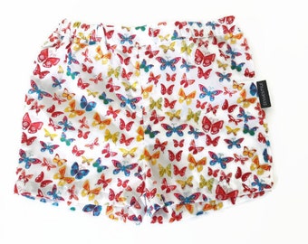 Gender neutral unisex baby shorts diaper pants 9-12M bloomers butterflies adjustable cotton baby shower birth gift summer clothes pregnant