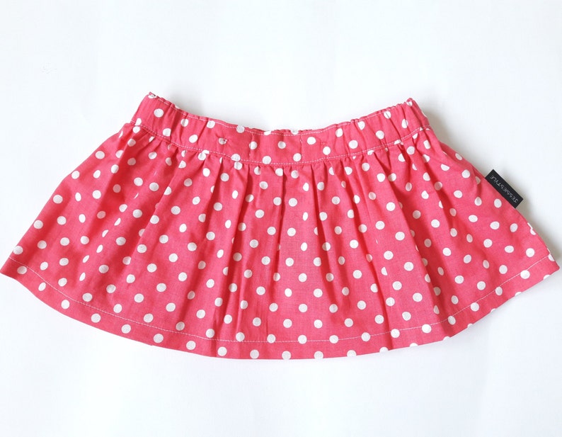 Baby Skirt 4-6M Polkadot Adjustable Waist Baby Girl Gift - Etsy Denmark