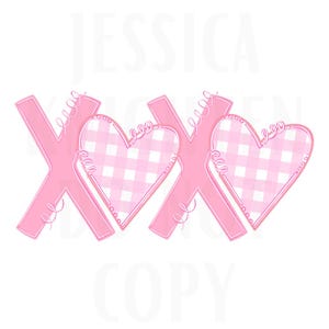 Camiseta XOXO Valentines con diseño digital de corazón y amor para niños, subtítulo PNG, tendencia XoXo para adultos, transparente, preppy, lazo rojo, cuadros vichy, tendencia