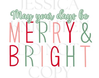Preppy Christmas PNG, Hand Drawn 300 DPI Trendy Holidays Ho Ho Ho Jolly Vibes Holly Merry Bright December File Transparent Fancy