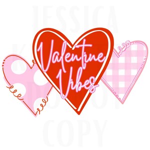 Valentines VibesDigital Design Herz Liebe Vday Kinder Kinder Shirt PNG Sub Trendy XoXo Erwachsene Transparent Preppy Red Bow