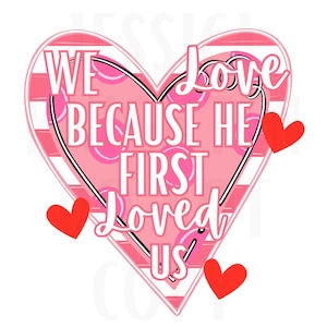 Religieus Valentijnsdag digitaal ontwerp hart liefde Vday kinder kindershirt png gepersonaliseerde subtrendy xoXo volwassen transparant preppy rood roze