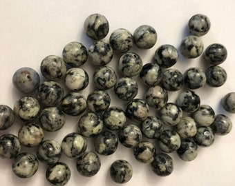 Black & White Onyx - 8mm - 50ct