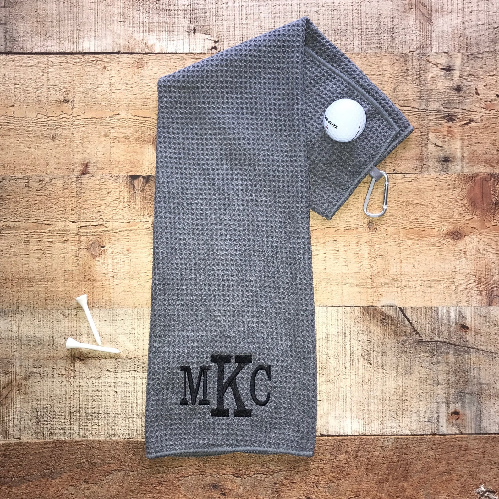Personalized Microfiber Waffle Golf Towel Etsy