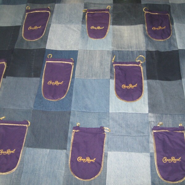 Crown Royal Blanket Etsy