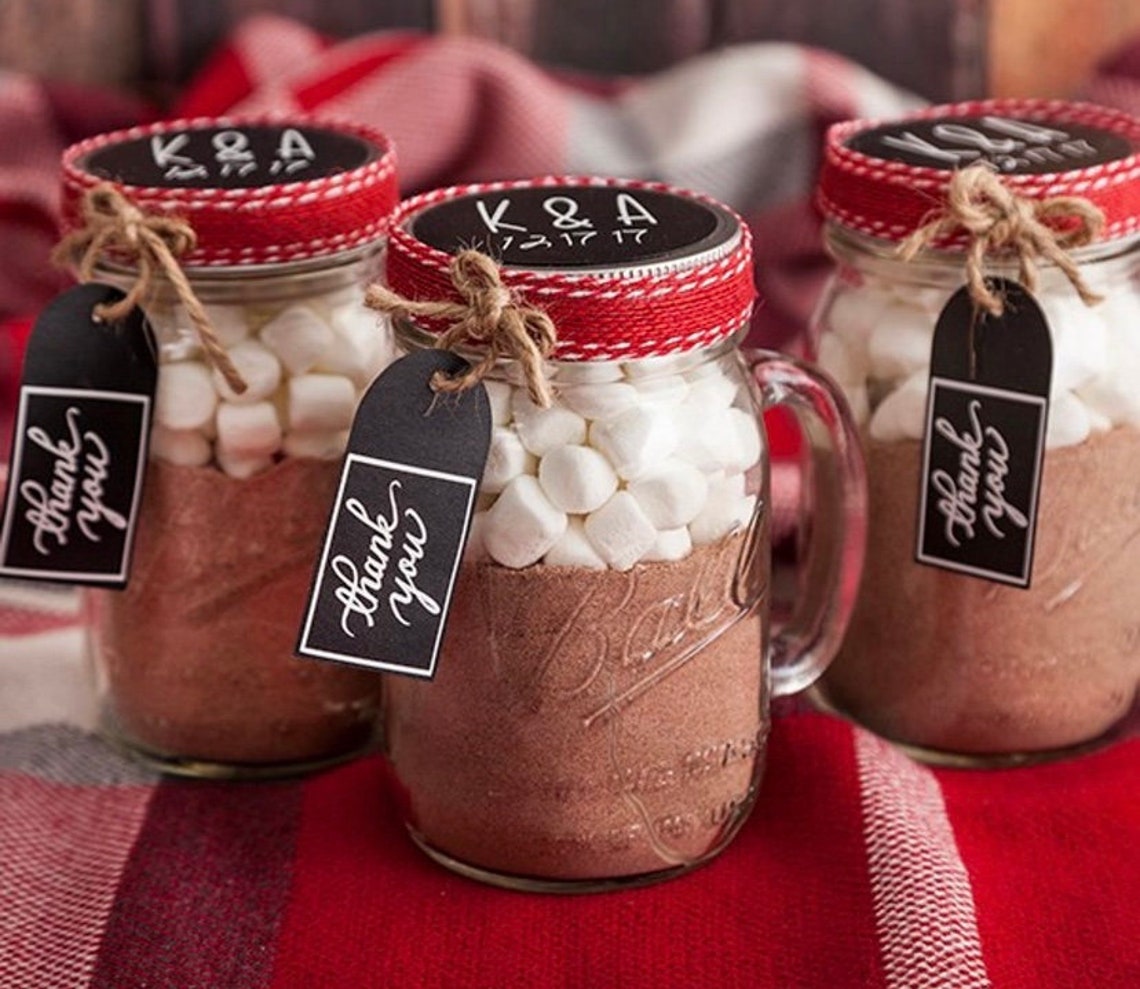 Hot Chocolate Mugs/ Party Favor/ Wedding Gift/ Anniversary Etsy