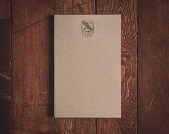 Oklahoma Stationery Small Notepad - 5.5x8.5 inches