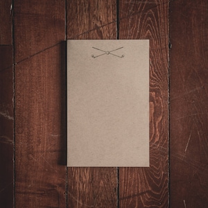 Golf Stationery Small Notepad - 5,5x8,5 inch