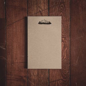 Mały notatnik Mountain Stationery - 5,5 x 8,5 cala