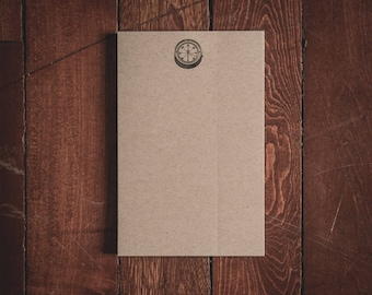 Compass Rose Stationery Small Notepad - 5.5x8.5 inches