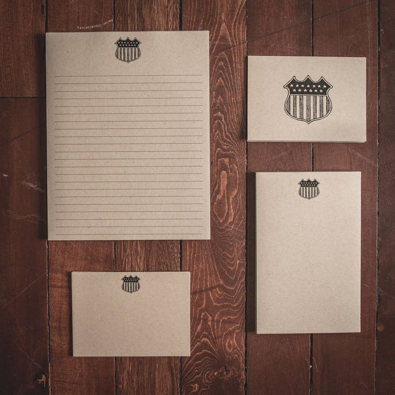 American Crest Stationery Collection Gift Set