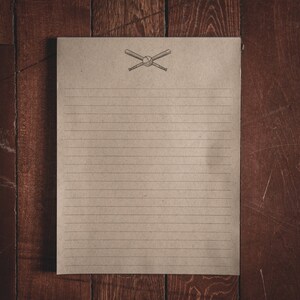 Baseball Large Notepad