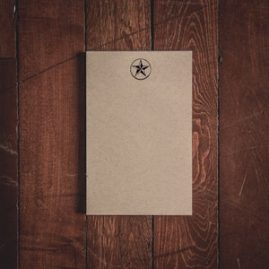 Texas Lone Star Stationery Small Notepad - 5.5x8.5 inches