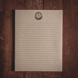 Notatnik Compass Stationery Large Lined - 8,5 x 11 cali