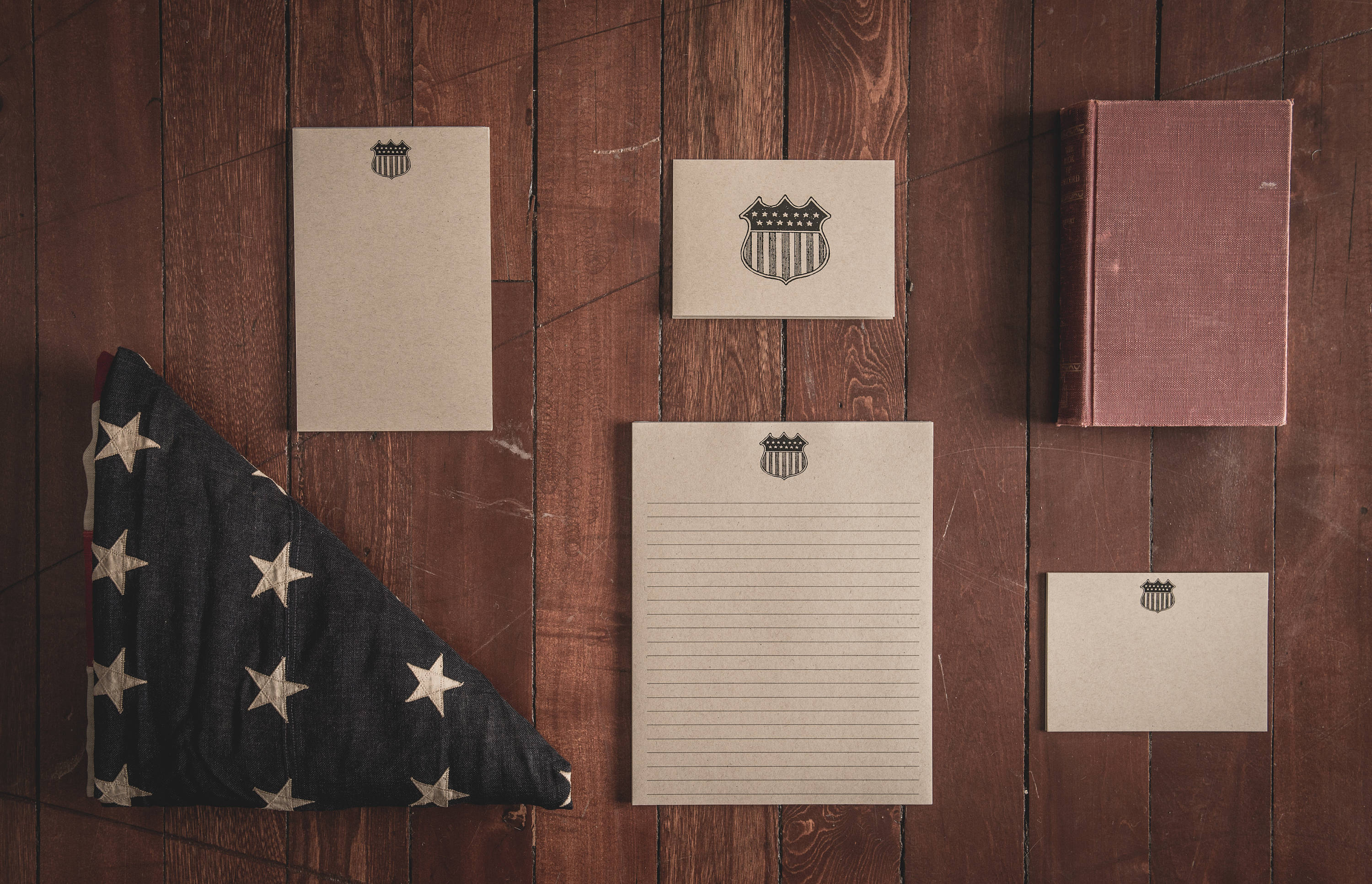 Modern Personalized Stationery Notecard Sets With Envelopes 