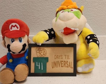 Days 'til Universal Studios Mario Land Signe du compte à rebours