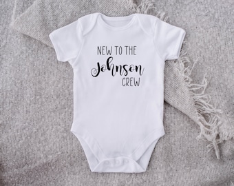 New to the Crew - Custom Onesies