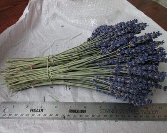 Royal Velvet Deep Purple English Lavender Bundles | Freshly Dried June Harvest Organic Culinary Lavender | Wedding Baby Shower Decor