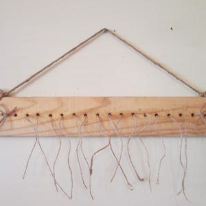 Rustic Solid Wood Herb and Flower Drying Hanger