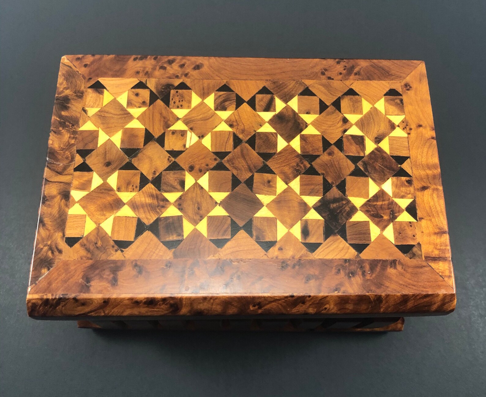 Secret lock box with a key / hidden lock box / keepsake wooden Etsy