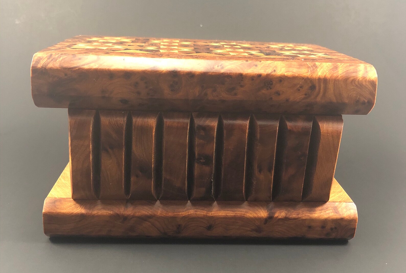 Secret lock box with a key / hidden lock box / keepsake wooden Etsy