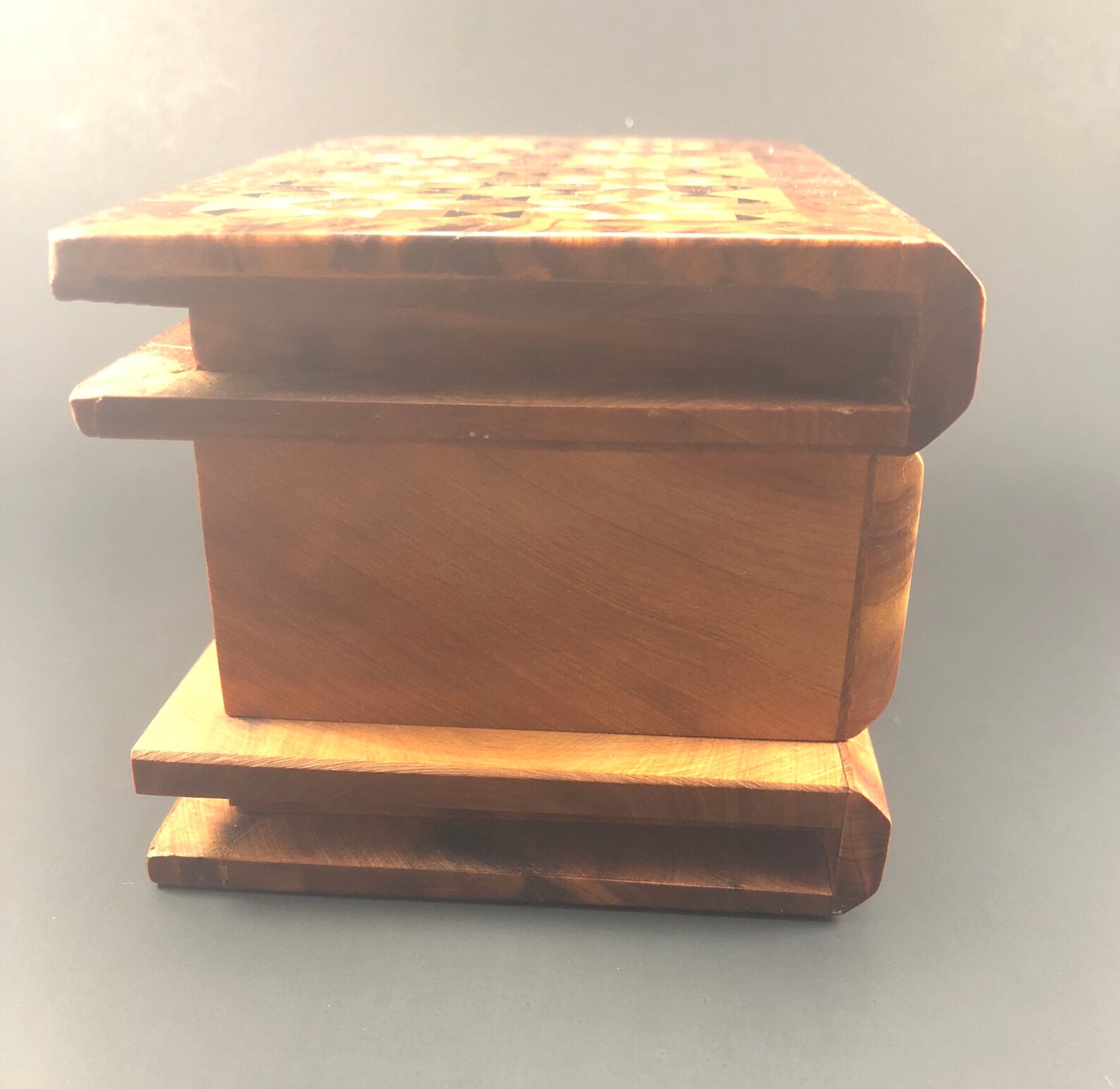 Secret lock box with a key / hidden lock box / keepsake wooden Etsy