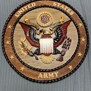Army wall hanging plaque gift / troops gift / welcome home army gift / military gift