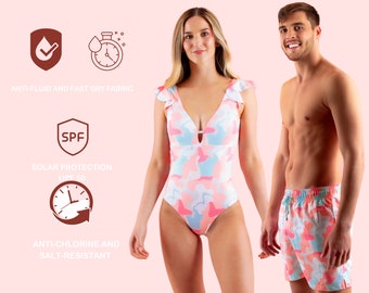 Stylish Matching Couples Swimsuits for Your Perfect Beach Getaway