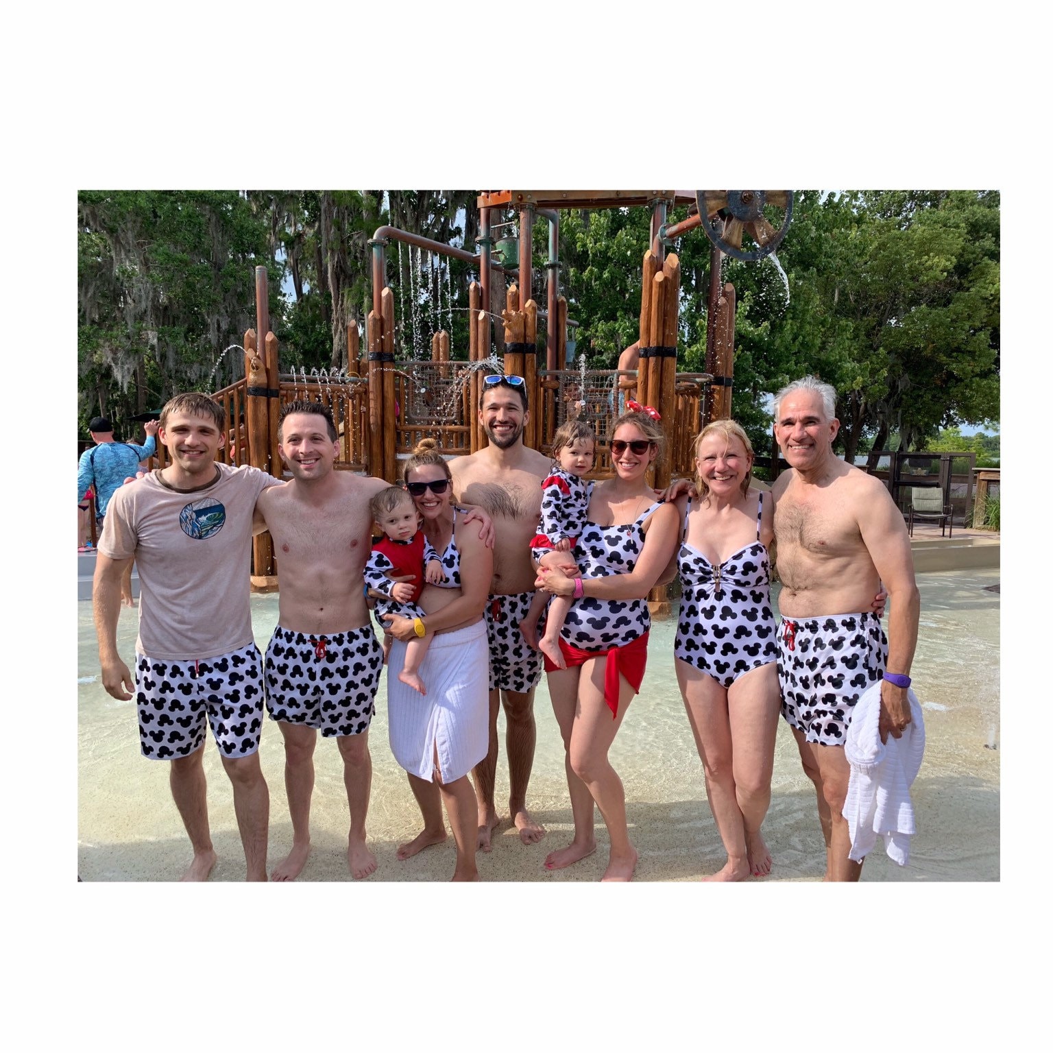Mickey Mouse Swimming Trunks Two Variations