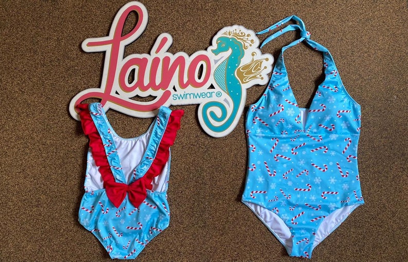 christmas swimsuit family
