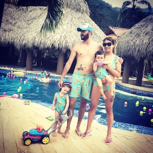 Custom-Made Family Pineapple Tropical Summer family Matching Swimwear Sets | Matching Swimwear | High-Quality Personalized Swimsuits