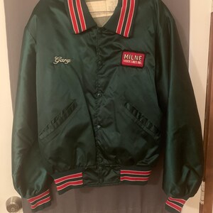 Vintage Trucker Jacket, Milne Truck Lines Patch, “Gary” patch
