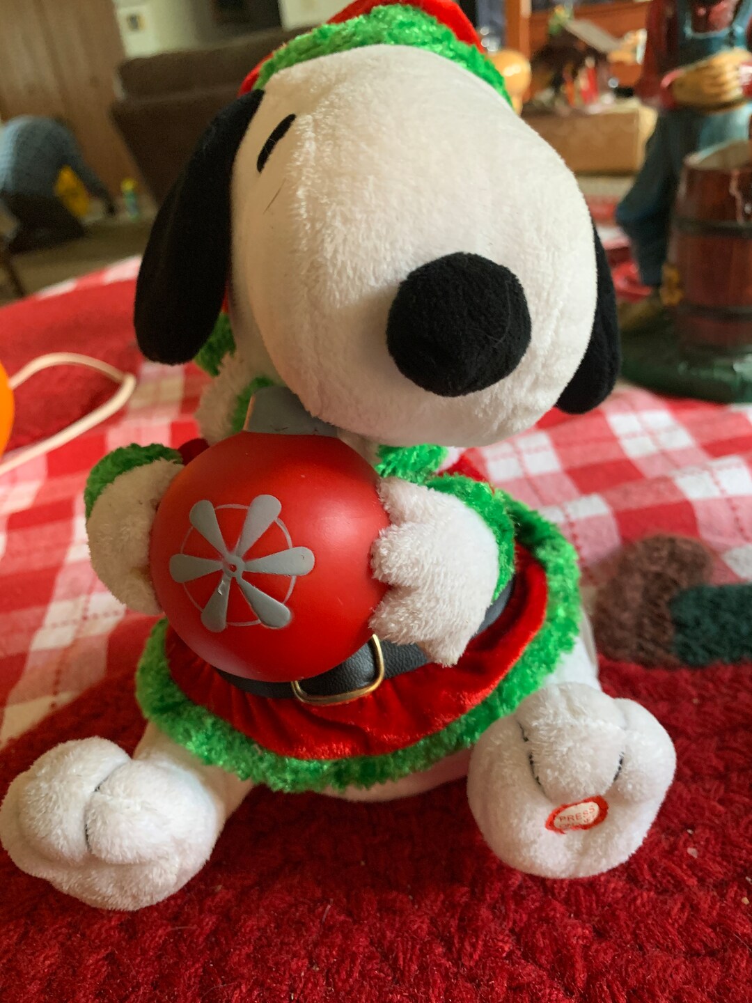 Vintage Peanuts Christmas Music Snoopy Etsy