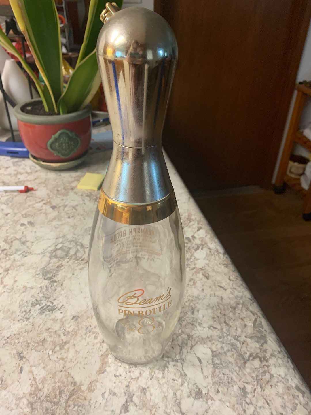 Vintage Beams Pin Bottle, Jim Beam Bowling Pin, Collectible Jim Beam Bottle Etsy